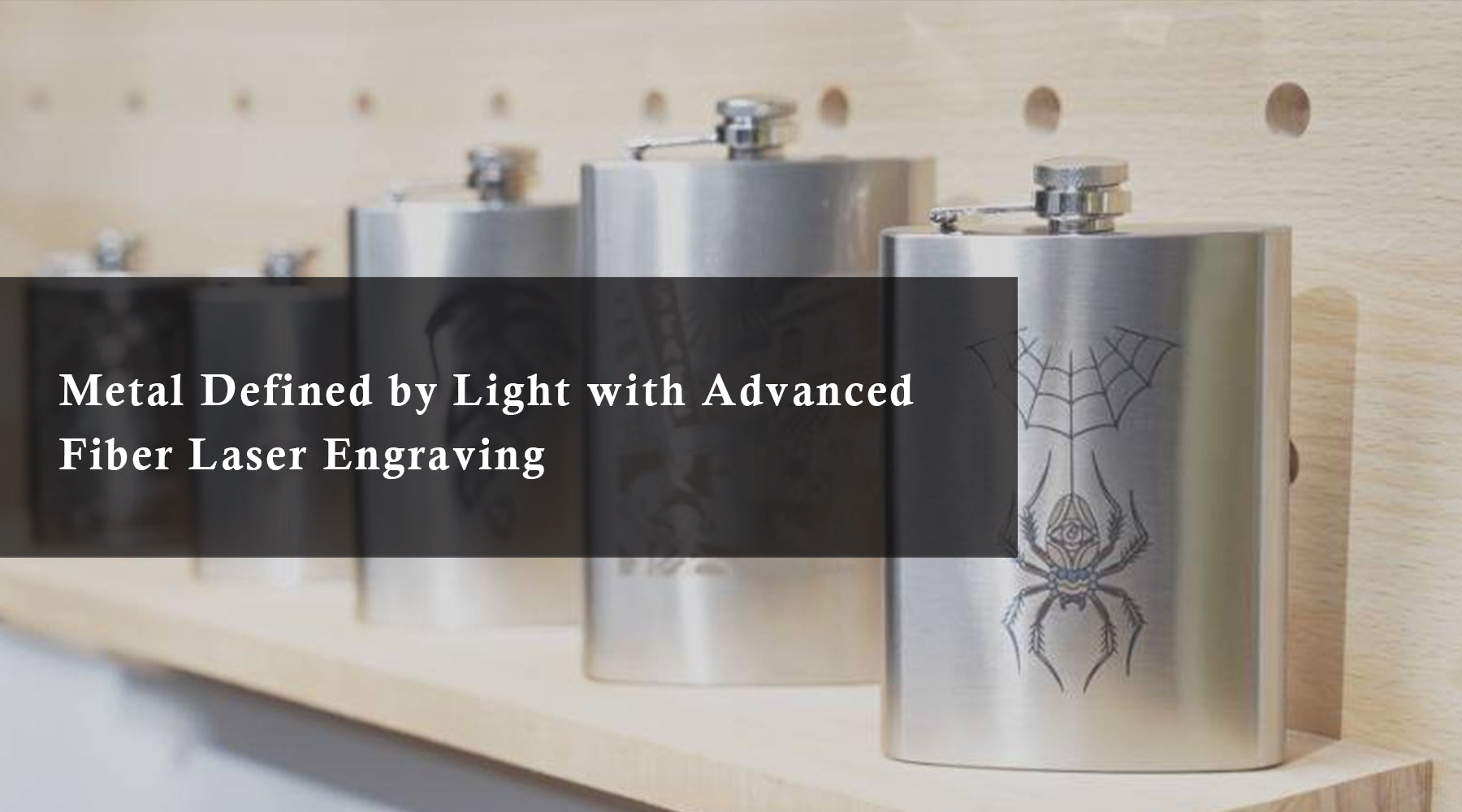Metal Defined by Light with Advanced Fiber Laser Engraving