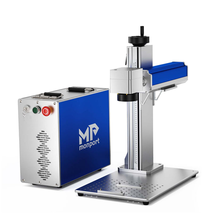 Monport GQ 30W Fiber Laser Engraver for Metal with Auto Focus, FDA Approval,Australia