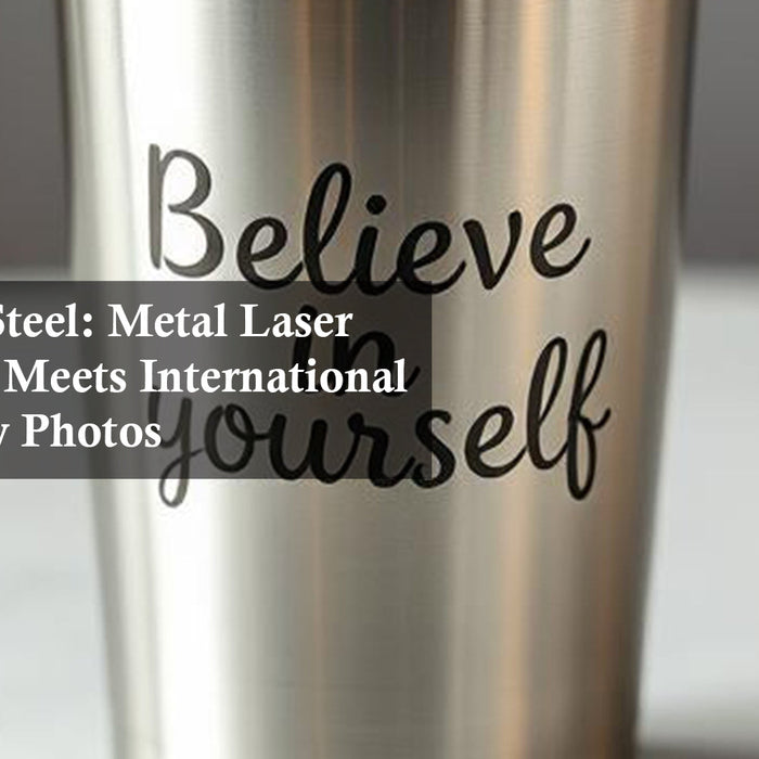 A Tribute in Steel: Metal Laser Engraved Art Meets International Women’s Day Photos