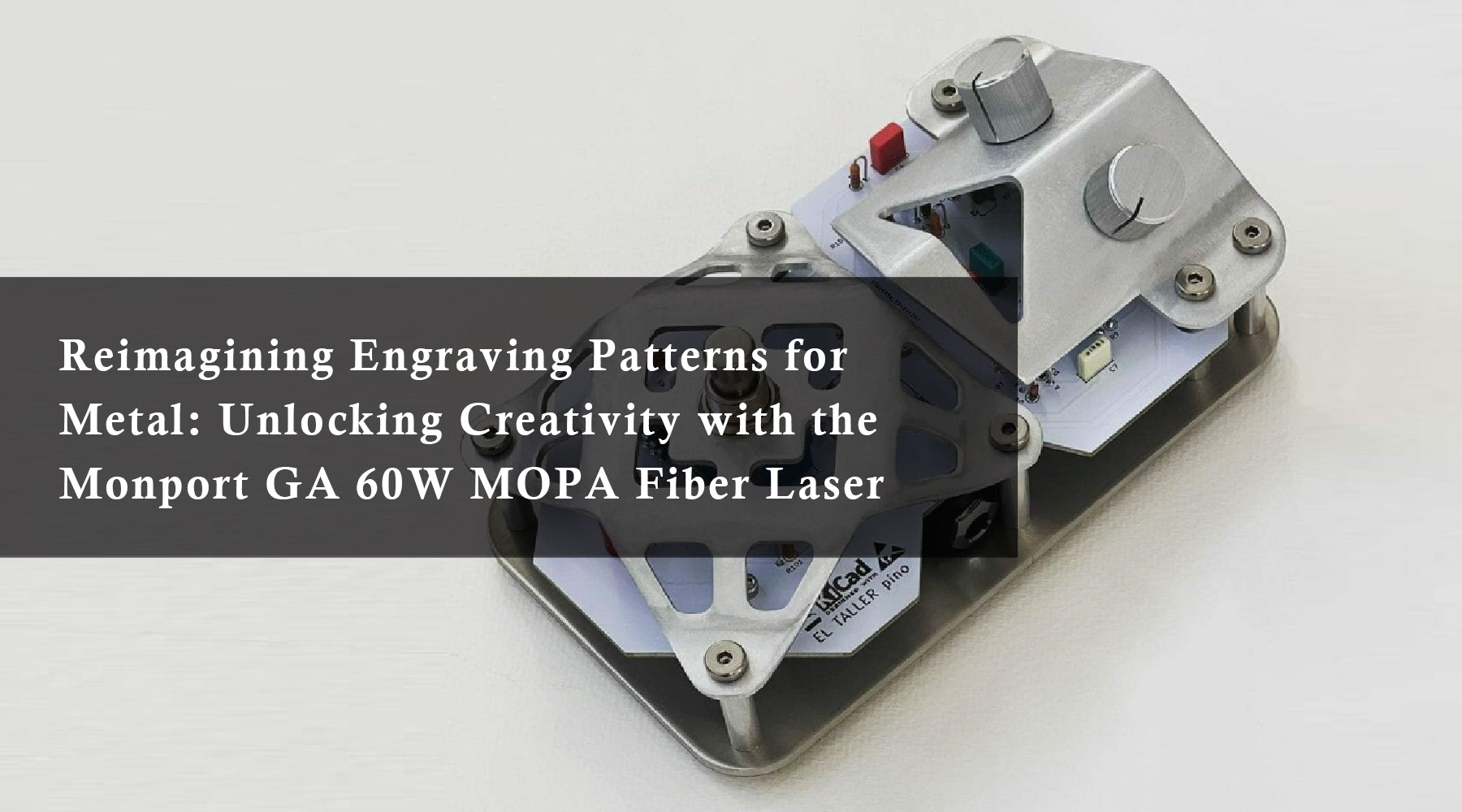 Reimagining Engraving Patterns for Metal: Unlocking Creativity with the Monport GA 60W MOPA Fiber Laser