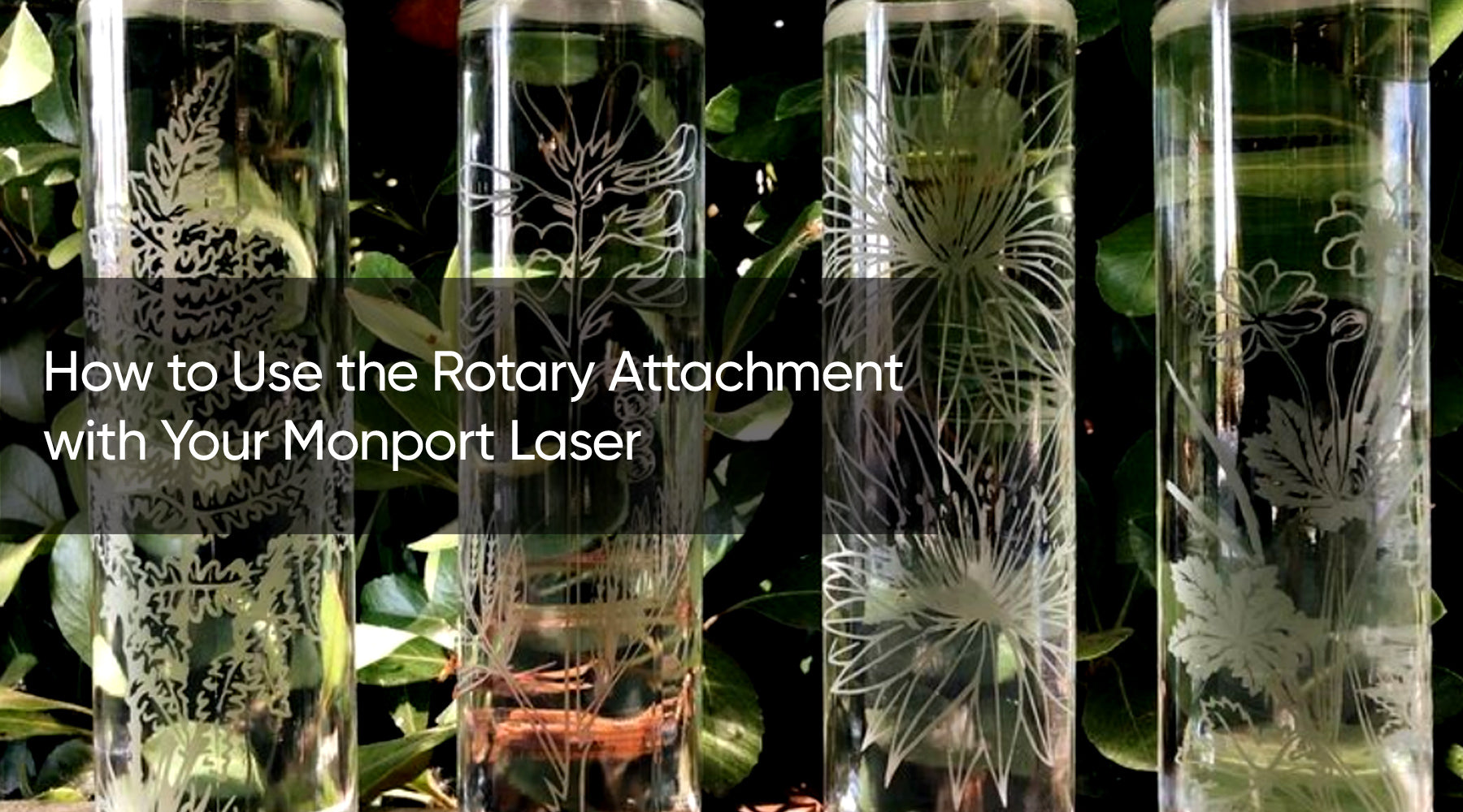 How to Use the Rotary Attachment with Your Monport Laser