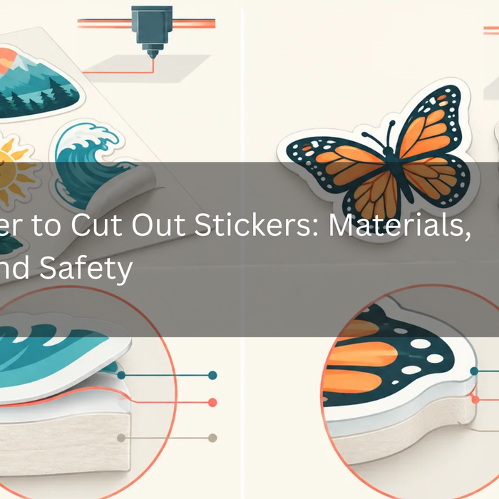 Using a Laser to Cut Out Stickers: Materials, Methods, and Safety