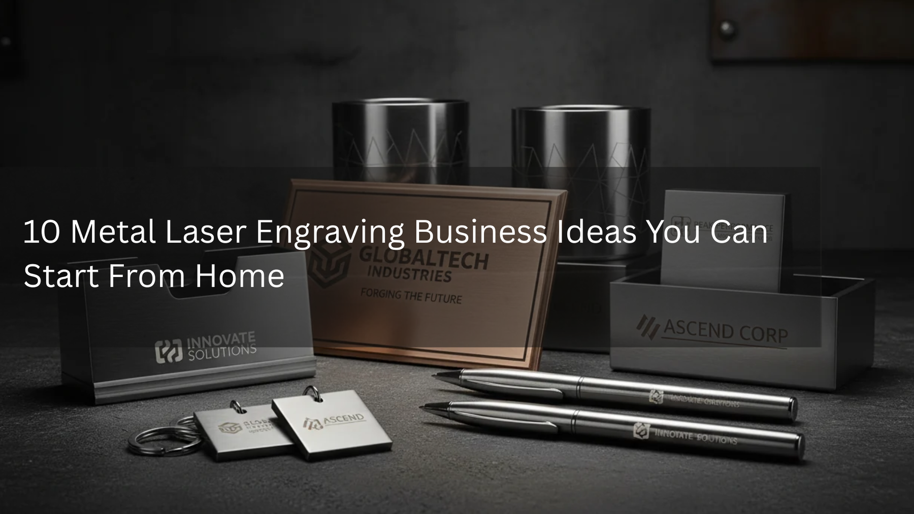 10 Metal Laser Engraving Business Ideas You Can Start From Home