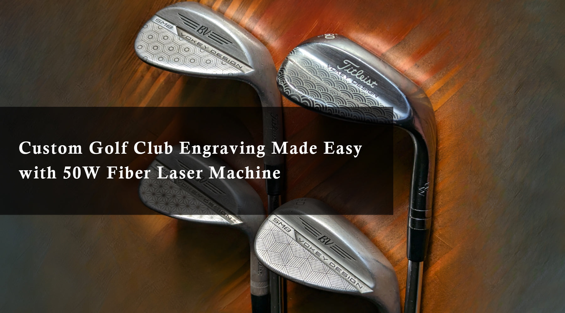 Custom Golf Club Engraving Made Easy with 50W Fiber Laser Machine