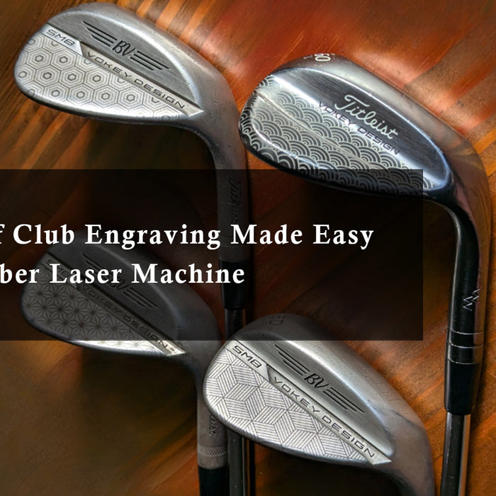 Custom Golf Club Engraving Made Easy with 50W Fiber Laser Machine