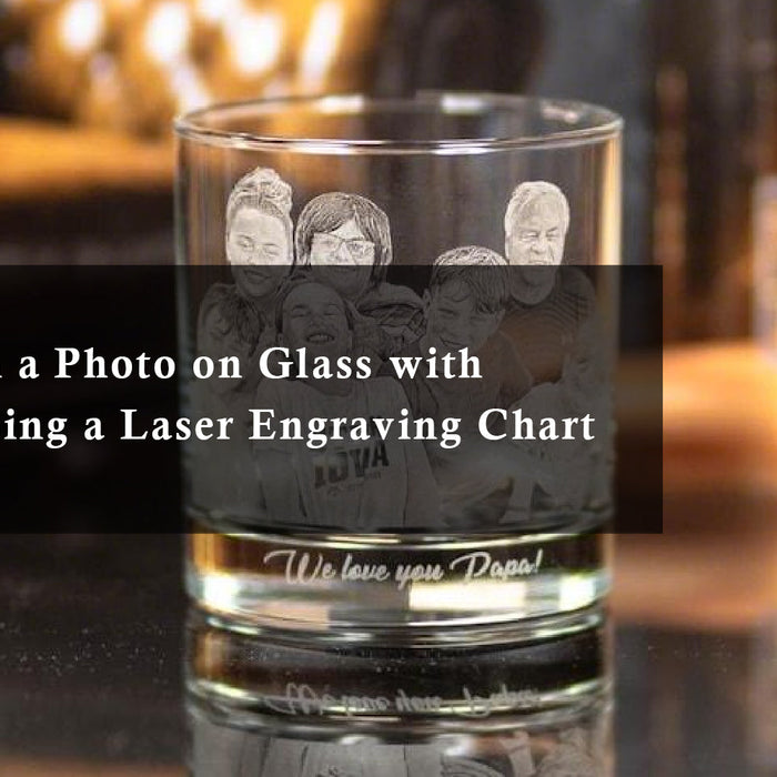How to Etch a Photo on Glass with Precision Using a Laser Engraving Chart