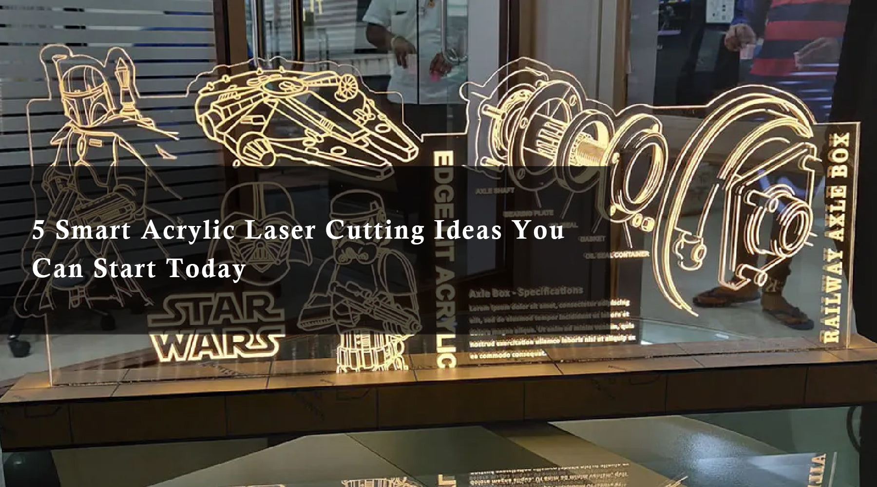 5 Smart Acrylic Laser Cutting Ideas You Can Start Today