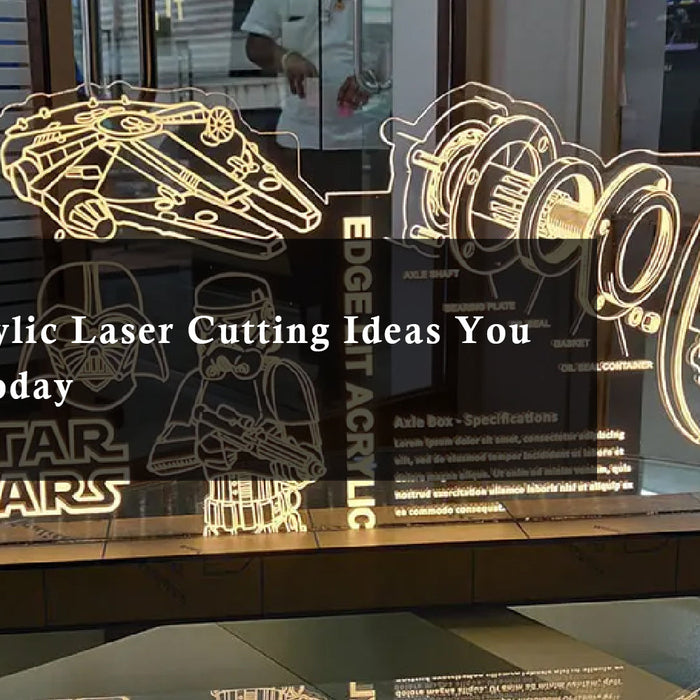 5 Smart Acrylic Laser Cutting Ideas You Can Start Today