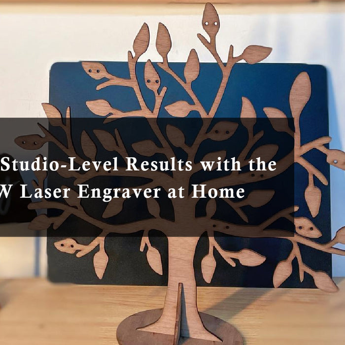 How to Get Studio-Level Results with the Monport 40W Laser Engraver at Home