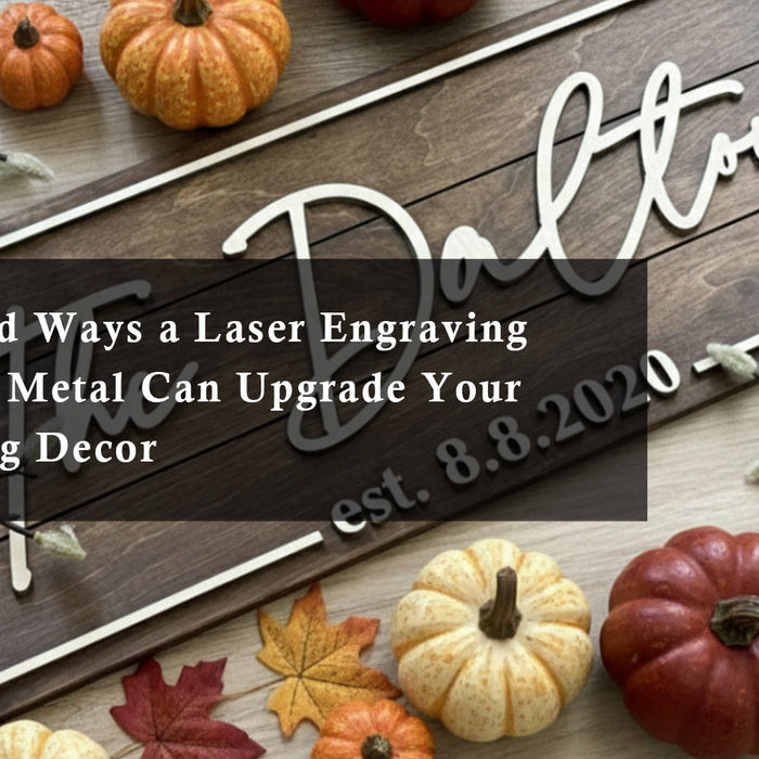 5 Unexpected Ways a Laser Engraving Machine for Metal Can Upgrade Your Thanksgiving Decor