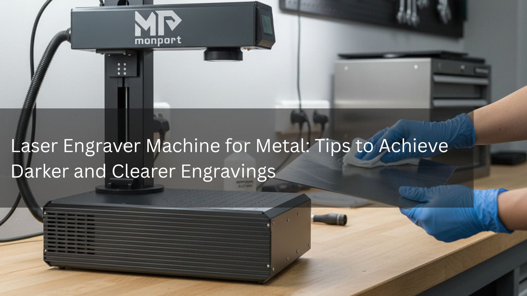 Laser Engraver Machine for Metal: Tips to Achieve Darker and Clearer Engravings