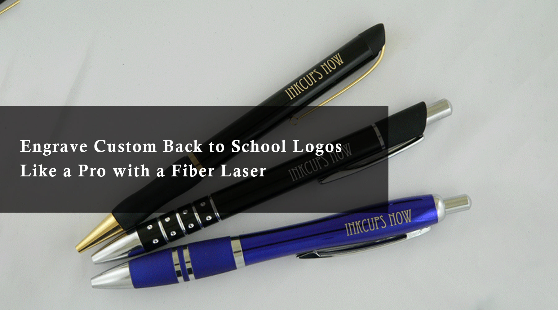 Engrave Custom Back to School Logos Like a Pro with a Fiber Laser