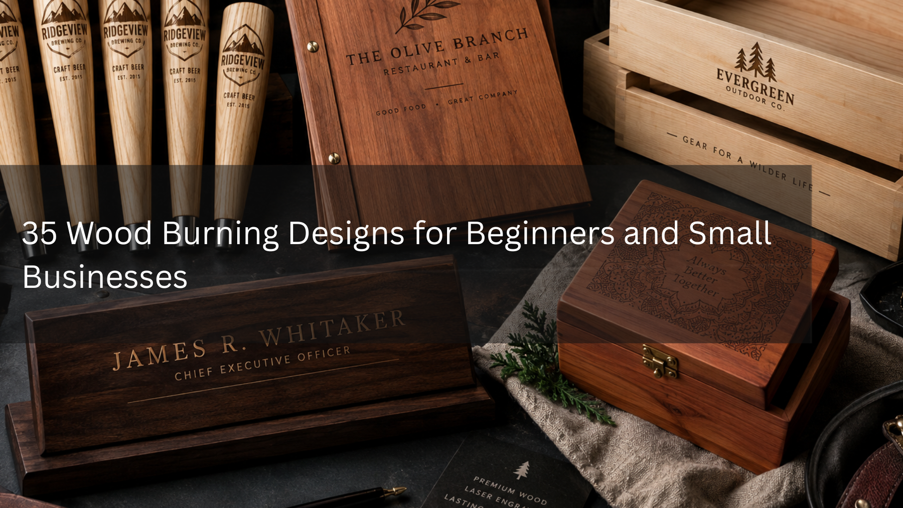 35 Wood Burning Designs for Beginners and Small Businesses