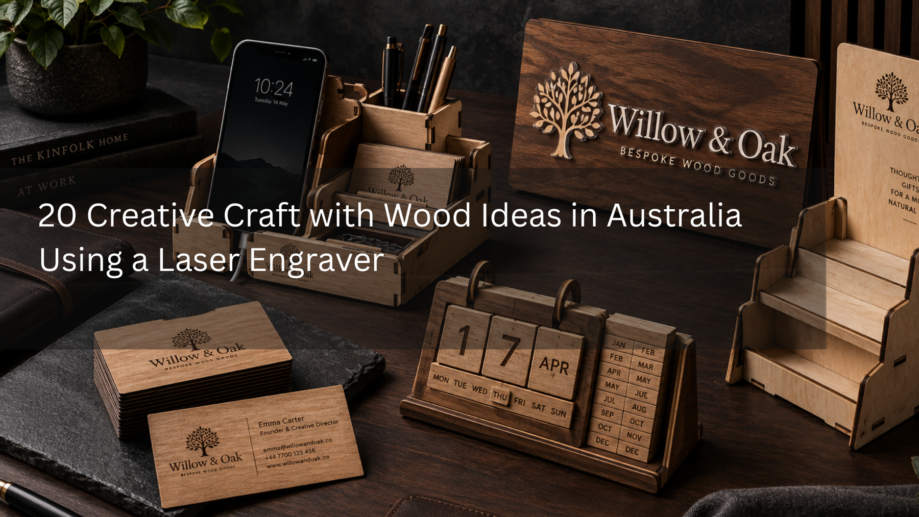 20 Creative Craft with Wood Ideas in Australia Using a Laser Engraver