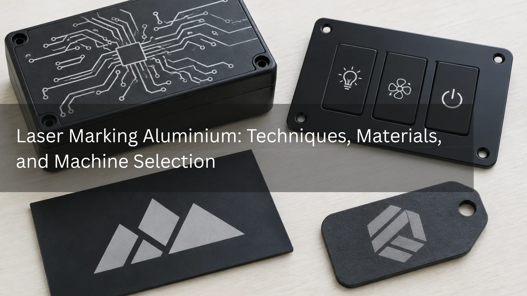 Laser Marking Aluminium: Techniques, Materials, and Machine Selection