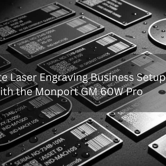 The Ultimate Laser Engraving Business Setup Checklist with the Monport GM 60W Pro