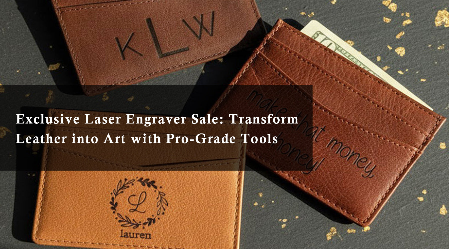 Exclusive Laser Engraver Sale: Transform Leather into Art with Pro-Grade Tools