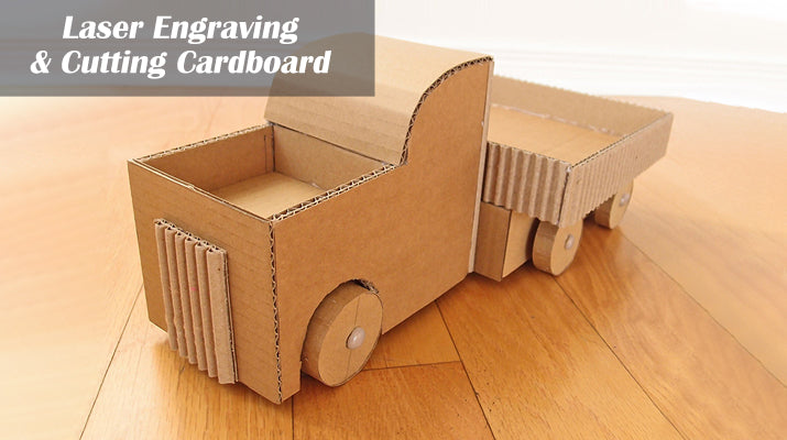 Laser Engraving & Cutting Cardboard 