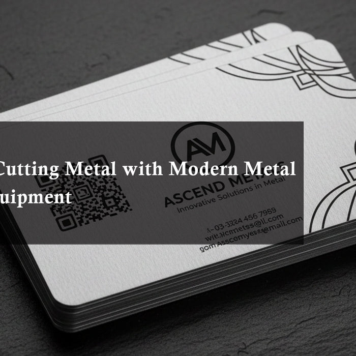 Professional Laser Engraved Business Cards with a Laser Metal Engraver