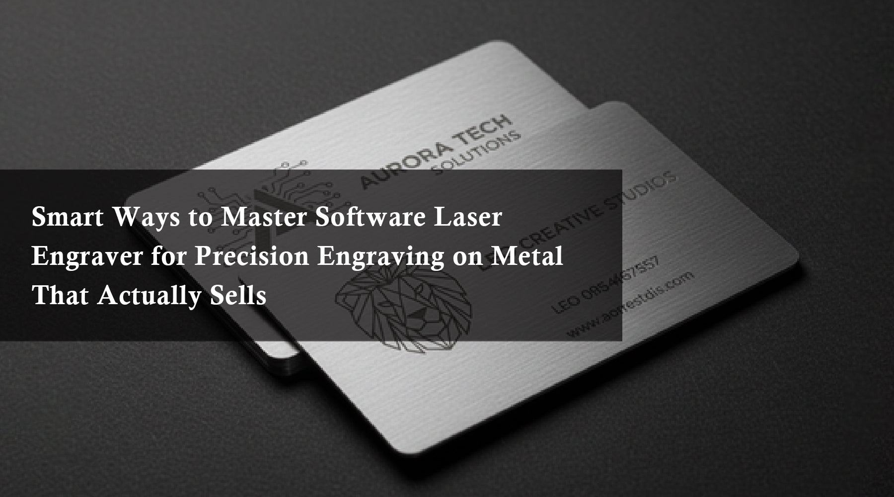 Smart Ways to Master Software Laser Engraver for Precision Engraving on Metal That Actually Sells