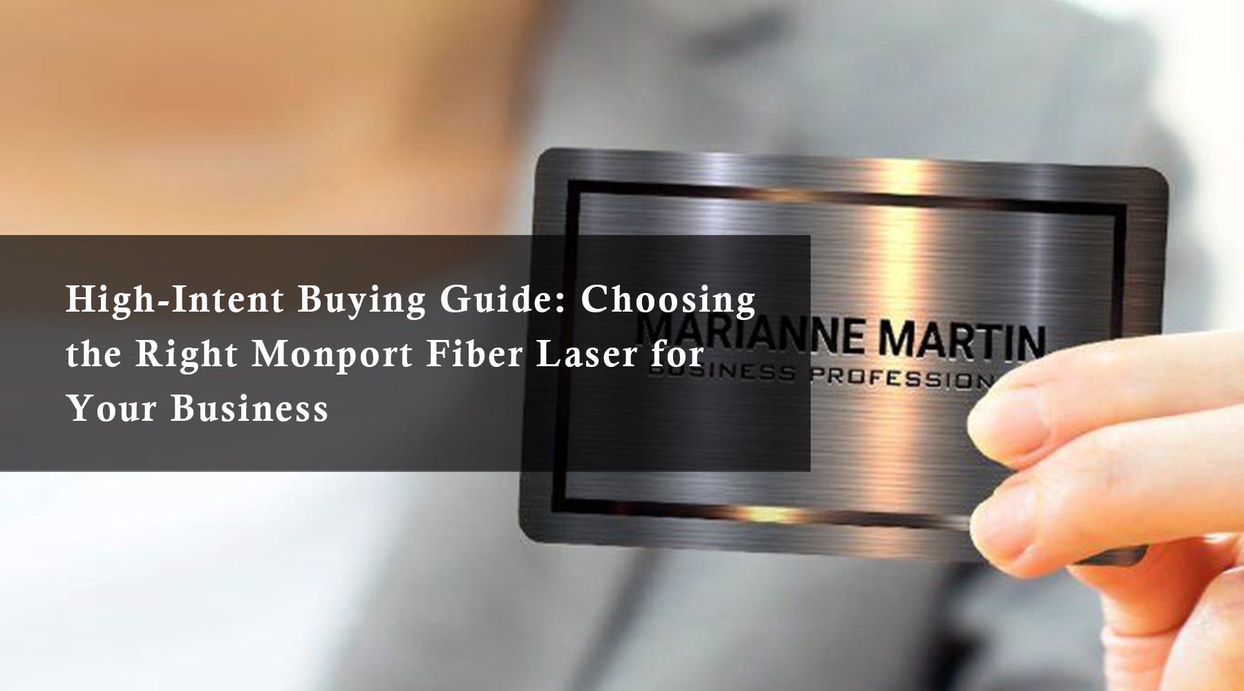 High-Intent Buying Guide: Choosing the Right Monport Fiber Laser for Your Business
