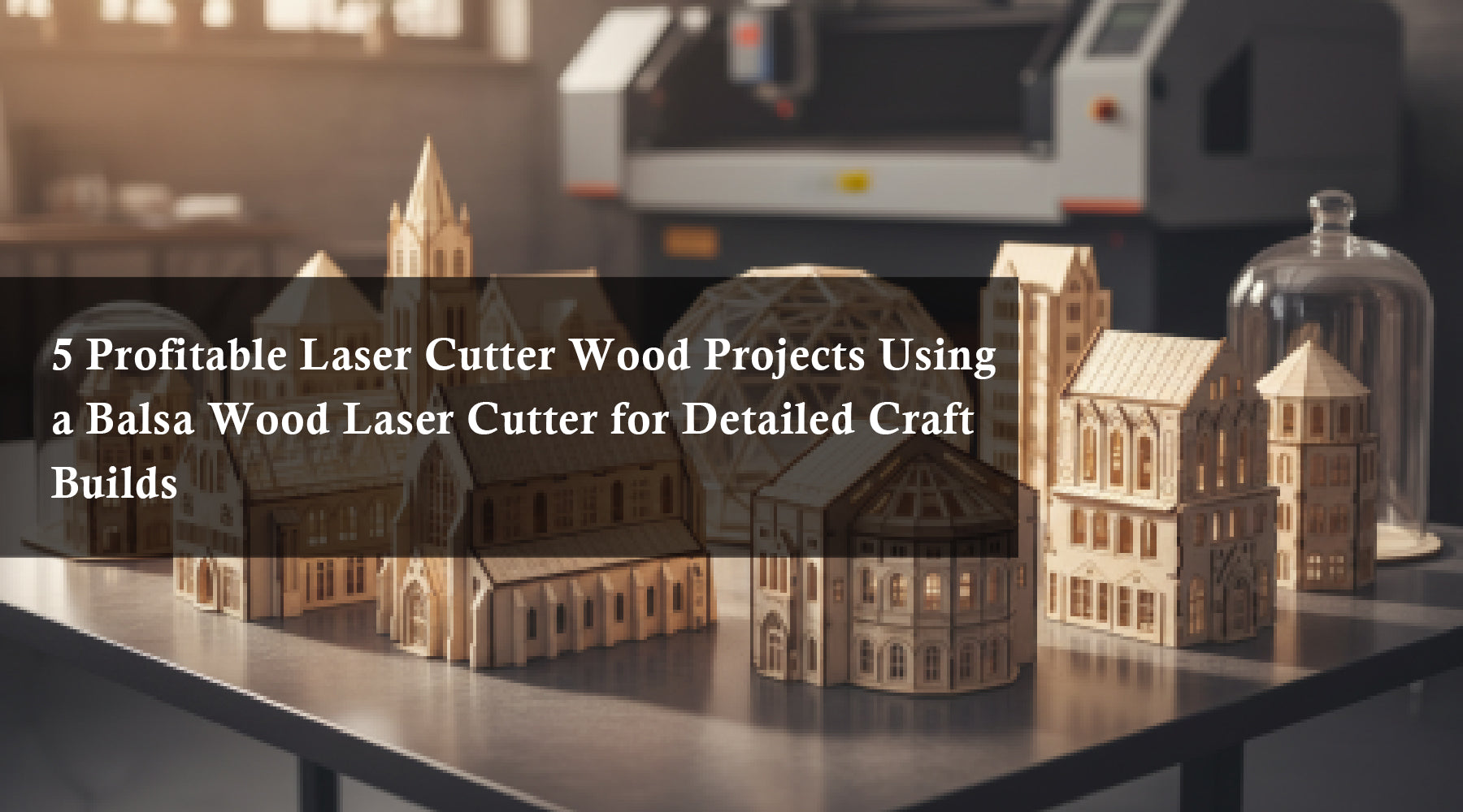 5 Profitable Laser Cutter Wood Projects Using a Balsa Wood Laser Cutter for Detailed Craft Builds