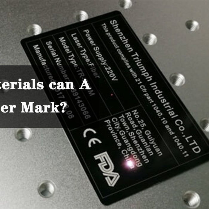 What Materials can A Fiber Laser Mark?