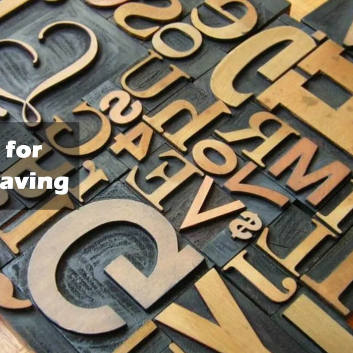 Best Fonts for Laser Engraving