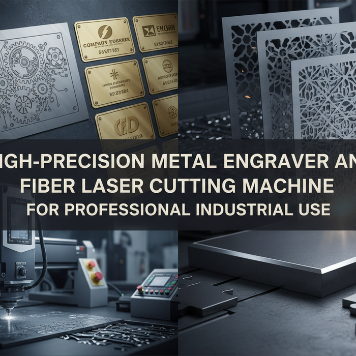 High-Precision Metal Engraver and Fiber Laser Cutting Machine for Professional Industrial Use