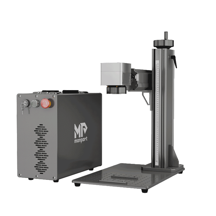 Monport GPro 100W Split MOPA Fiber Laser Engraver & Marking Machine With Manual Focus