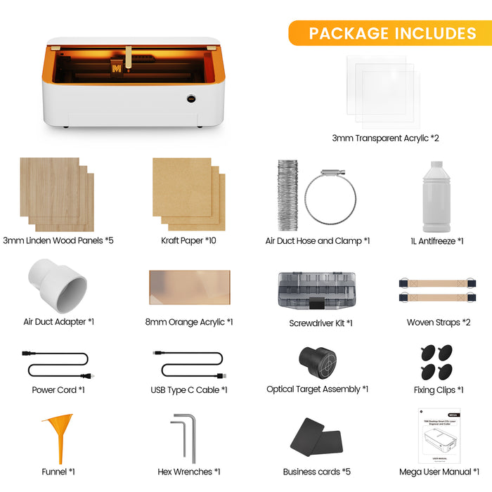 Monport Mega: The World's Premier 70W Intelligent Desktop Engraving Machine （Pre Sale）