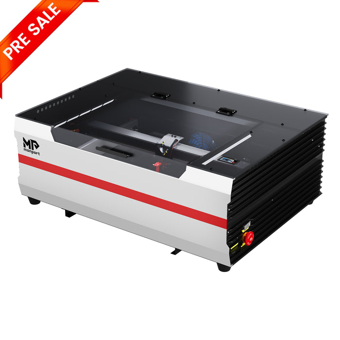 Monport Reno45 45W Desktop CO2 Laser Engraver & Cutter (16" X 12") with Magnetic Assisted Autofocus (Pre Sale)