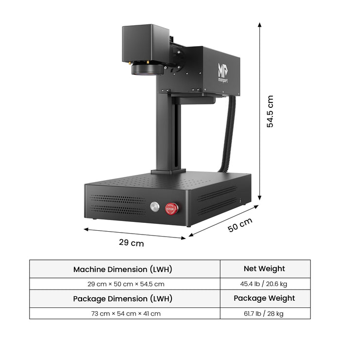 Monport 10W UV Laser Engraver & Marking Machine