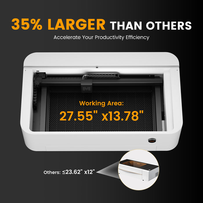 Monport Mega: The World's Premier 70W Intelligent Desktop Engraving Machine （Pre Sale）