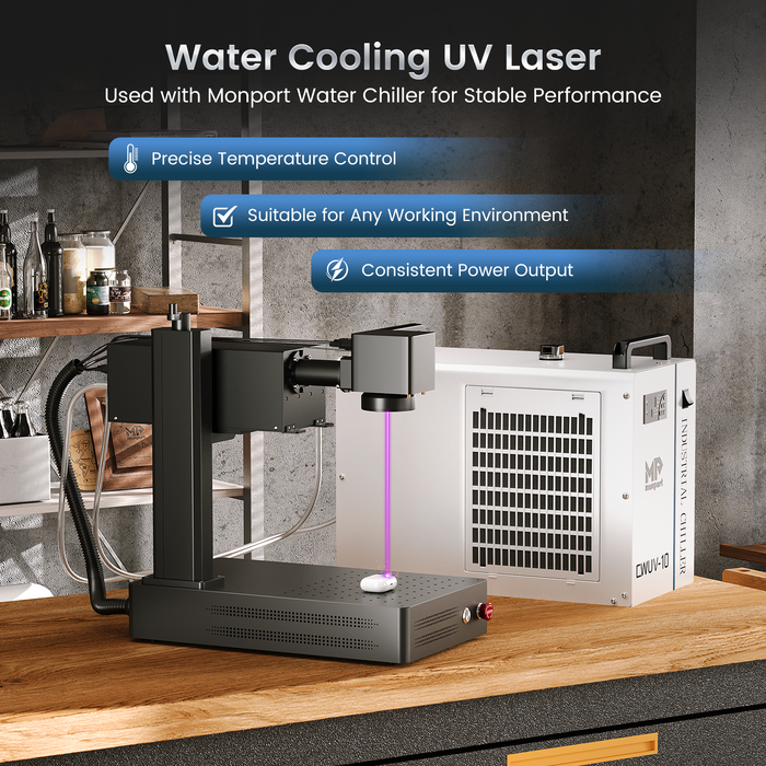 Monport 10W UV Laser Engraver & Marking Machine