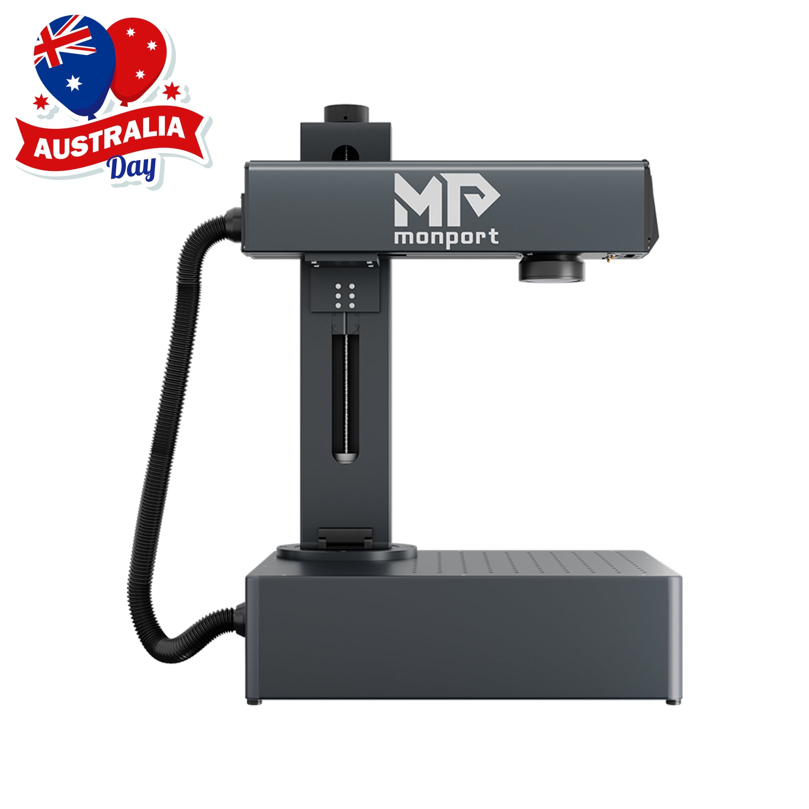 Monport GA 60W Upgraded Integrated MOPA Fiber Laser Engraver & Marking Machine with Auto Focus
