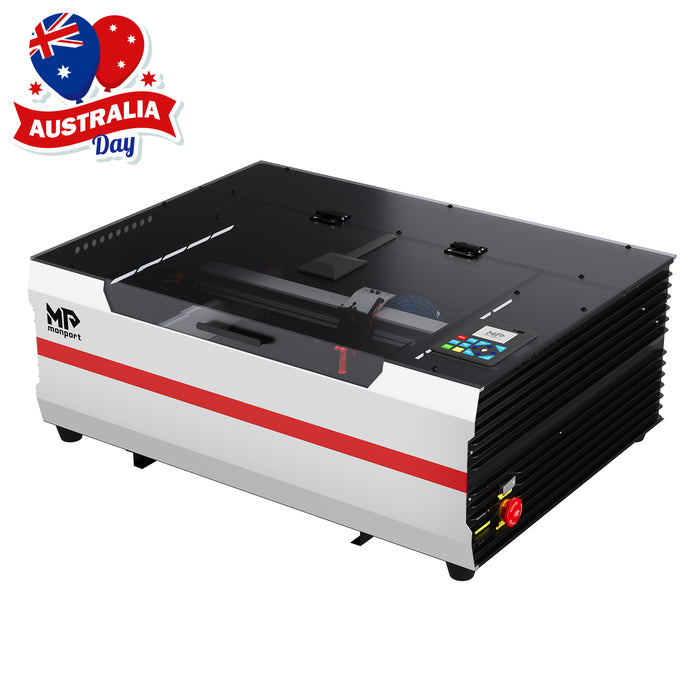 Monport Reno45 Pro 45W Desktop CO2 Laser Engraver & Cutter (16" X 12") with Magnetic Assisted Autofocus