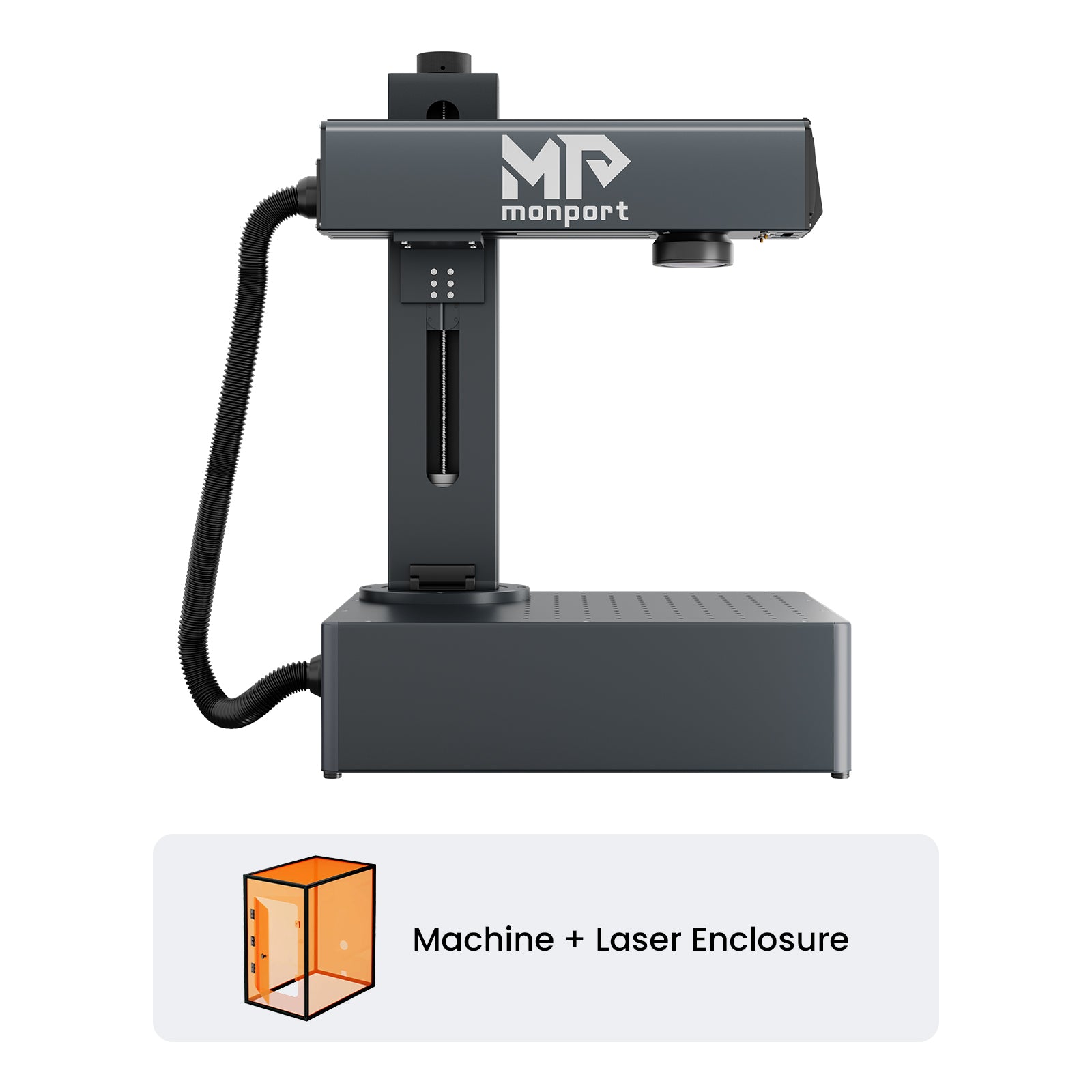 Monport GA 100W : Upgraded Integrated MOPA Fiber Laser Engraver & Marking Machine with Auto Focus