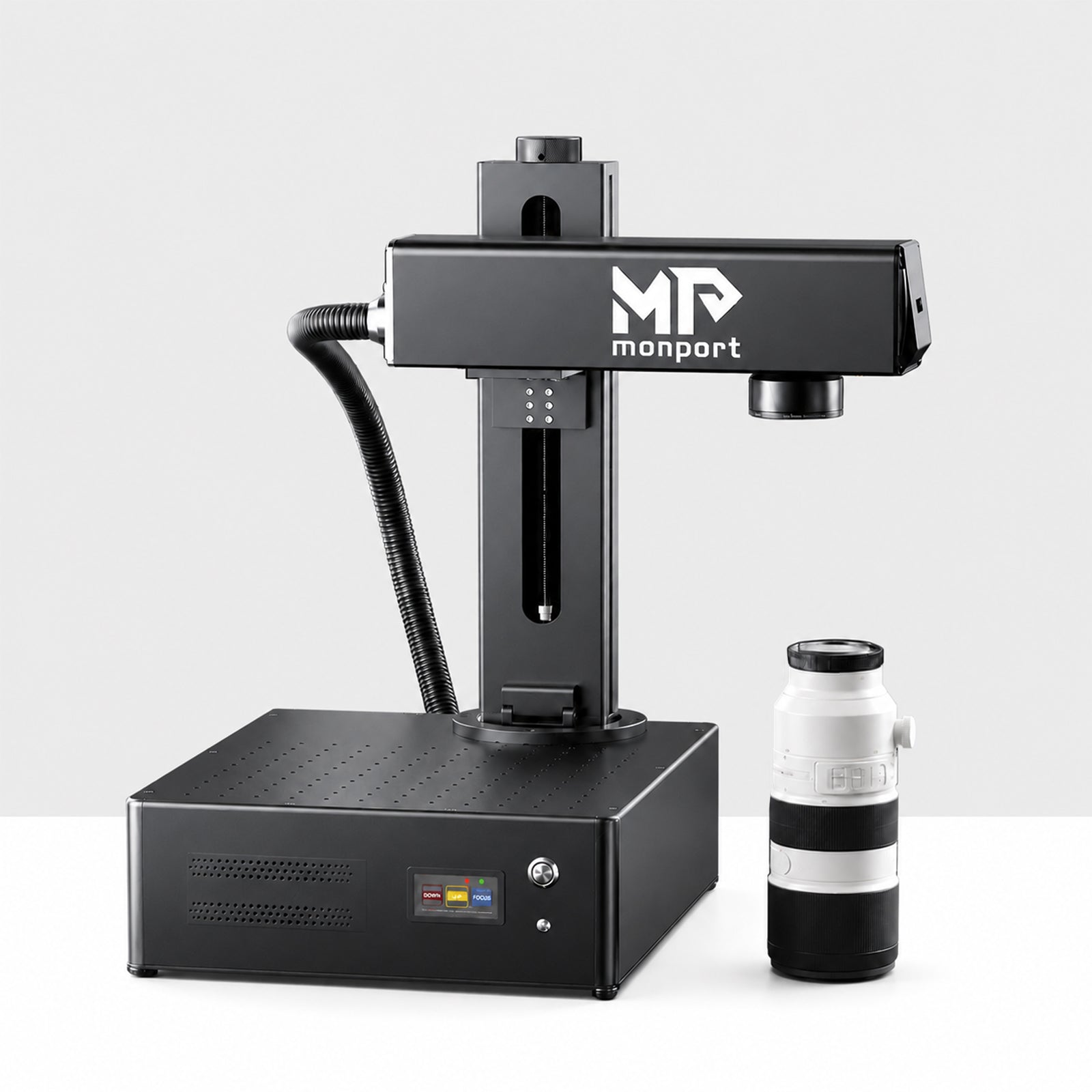 Monport GA 60W Upgraded Integrated MOPA Fiber Laser Engraver & Marking Machine with Auto Focus