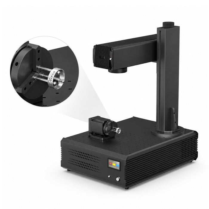 Monport GA 60W Upgraded Integrated MOPA Fiber Laser Engraver & Marking Machine with Auto Focus