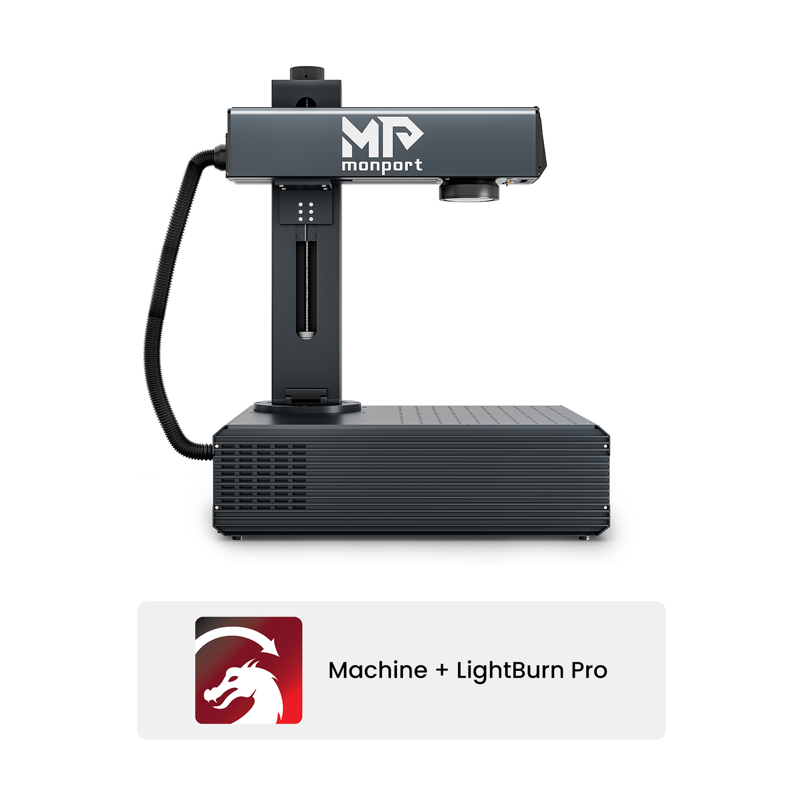 Monport GA 60W Upgraded Integrated MOPA Fiber Laser Engraver with ightburn  Australia