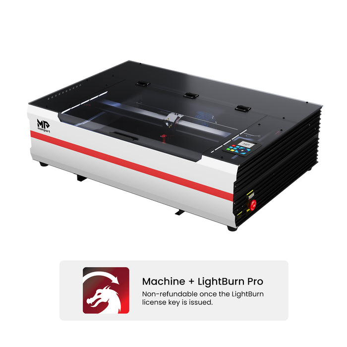 Monport Reno65 Pro 65W Desktop CO2 Laser Engraver & Cutter (24" X 16") with DSP Controller and Magnetic Assisted Autofocus（Pre Sale）