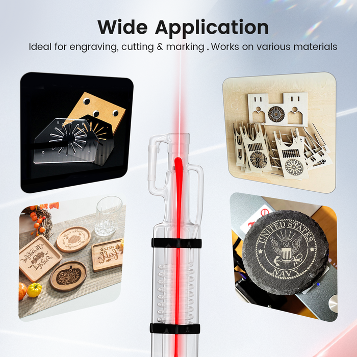 Monport 65W CO2 Laser Tube for Laser Engraver