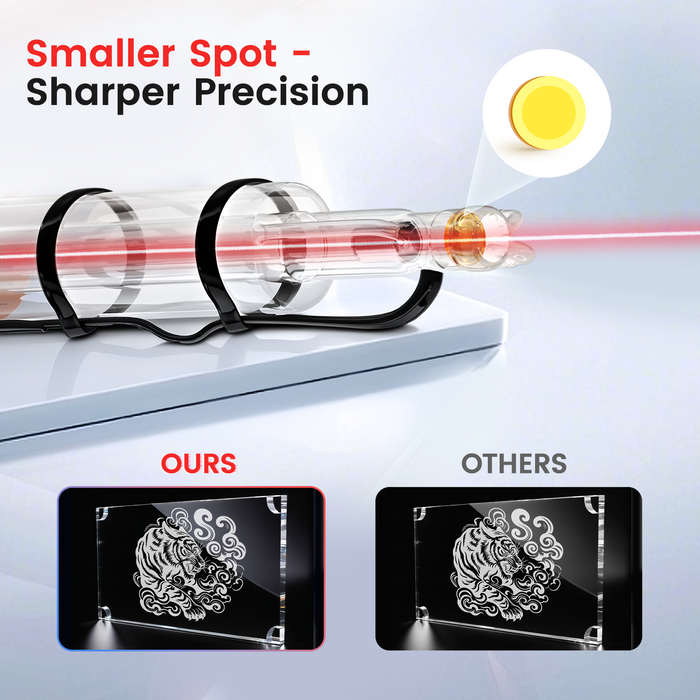 Monport 65W CO2 Laser Tube for Laser Engraver