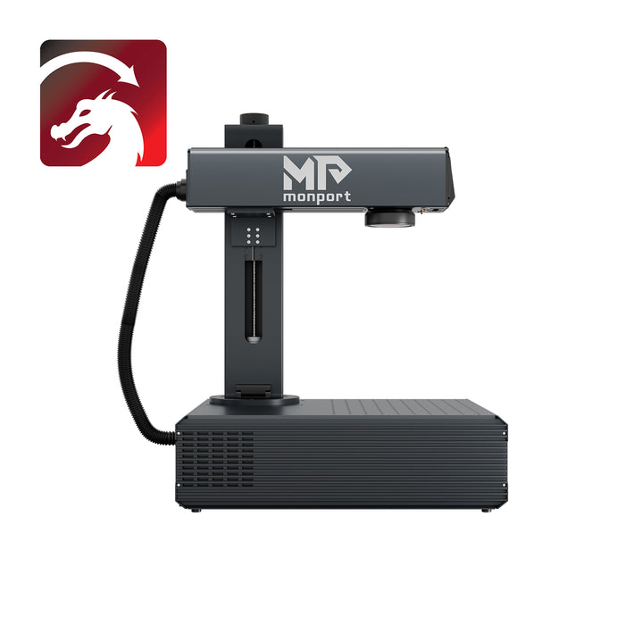 Monport GA 100W Upgraded Integrated MOPA Fiber Laser Engraver with ightburn  Australia