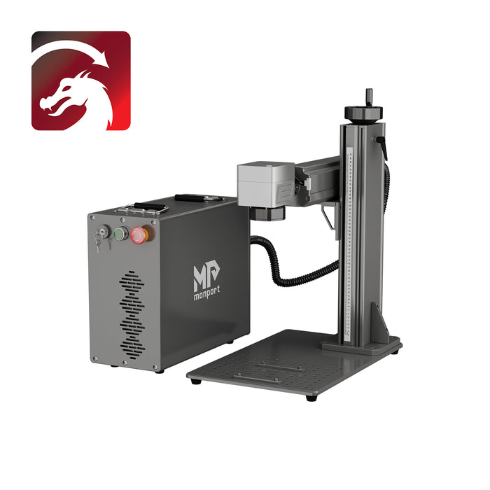 Monport GPro 100W Split MOPA Fiber Laser Engraver & Marking Machine With Manual Focus with lightburn choose  Australia
