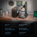 Monport GPro 100W Split MOPA Fiber Laser Engraver & Marking Machine With Manual Focus -Parameter of rated power、service life、processing area、speed、frequency、dimension  Australia