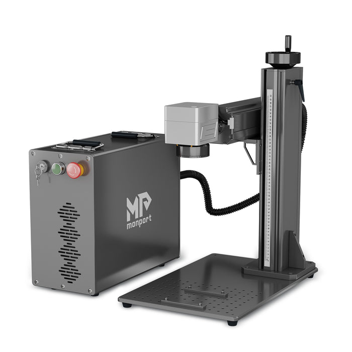 Monport GPro 60W Split MOPA Fiber Laser Engraver & Marking Machine With Manual Focus with first main picture Australia