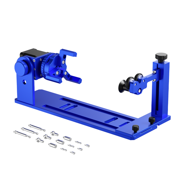 Monport Upgraded Multi-Functional Rotary Axis Attachment for RENO Series Desktop CO₂ Laser Engraver