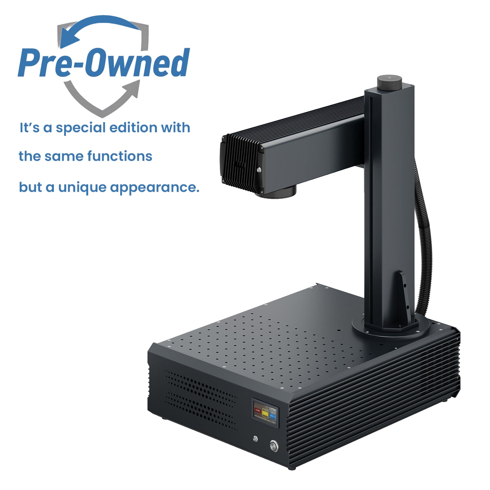 Monport GA 60W Upgraded Integrated MOPA Fiber Laser Engraver & Marking Machine with Auto Focus